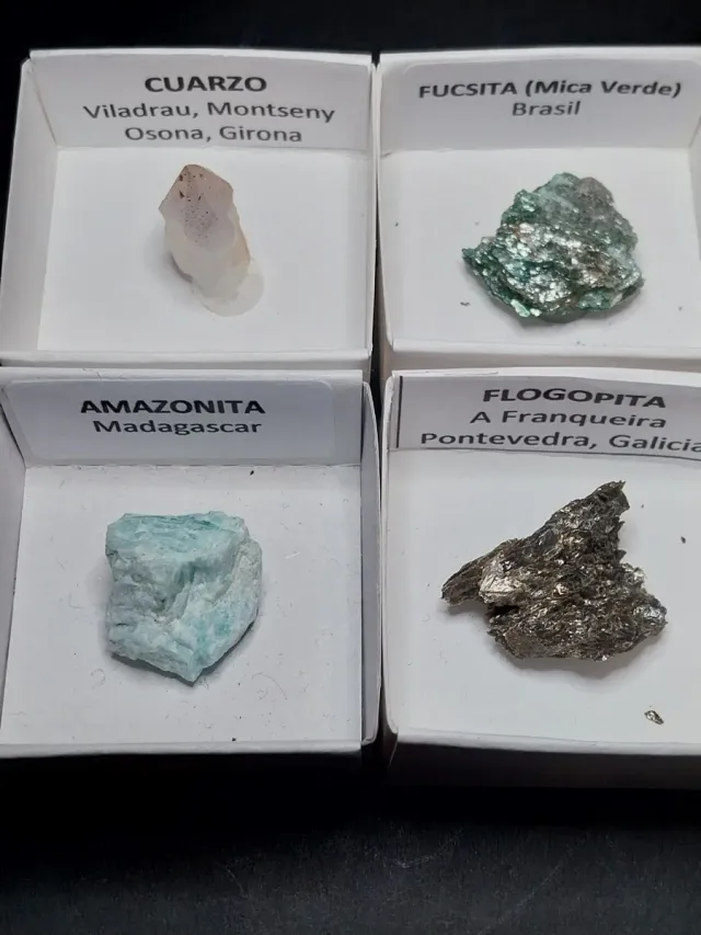 Confezione speciale di minerali natalizi