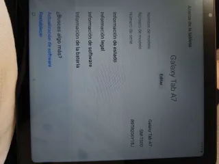 Samsung Galaxy Tab A7 Oro/Rosa Casi Nueva