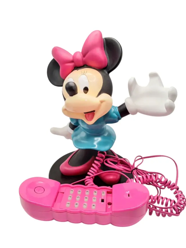 Teléfono Vintage Minnie Mouse Disney Original