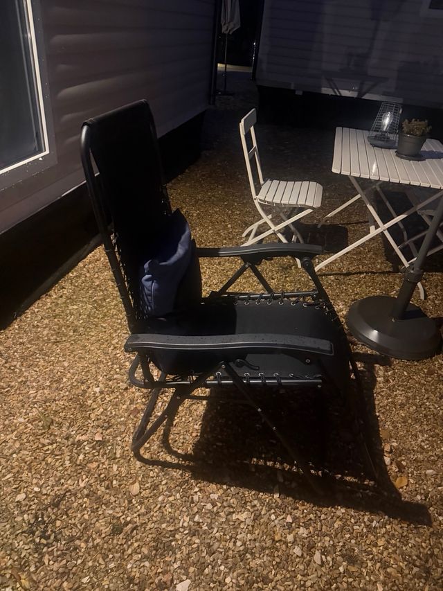 Conjunto Mesa y Sillas Jardín Blanco