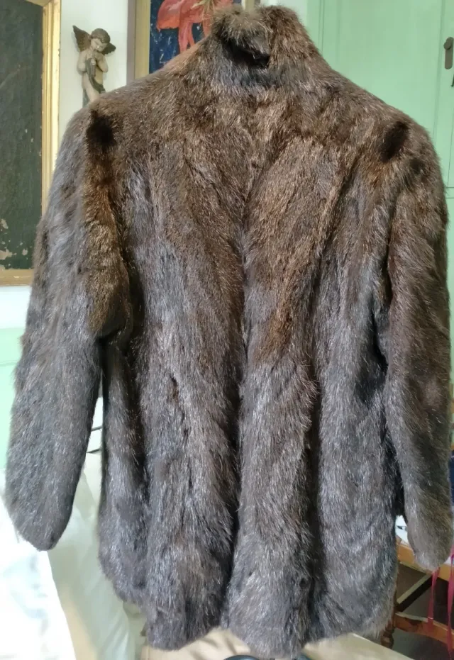 Abrigo de piel mujer
