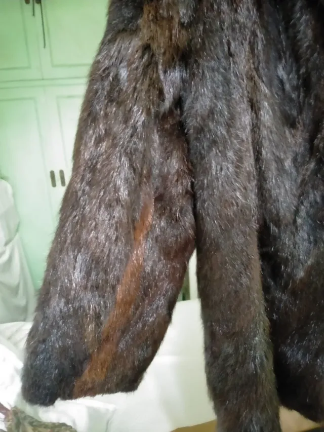 Abrigo de piel mujer