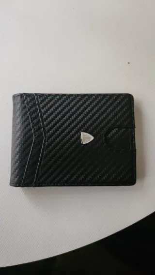 Billetera hombre con pinza para billetes