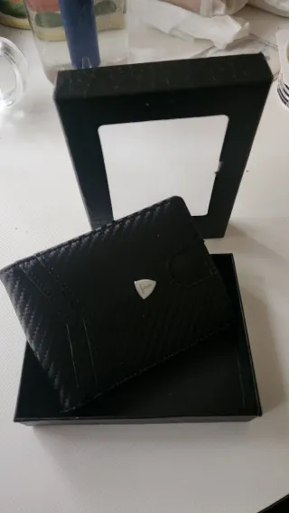 Billetera hombre con pinza para billetes