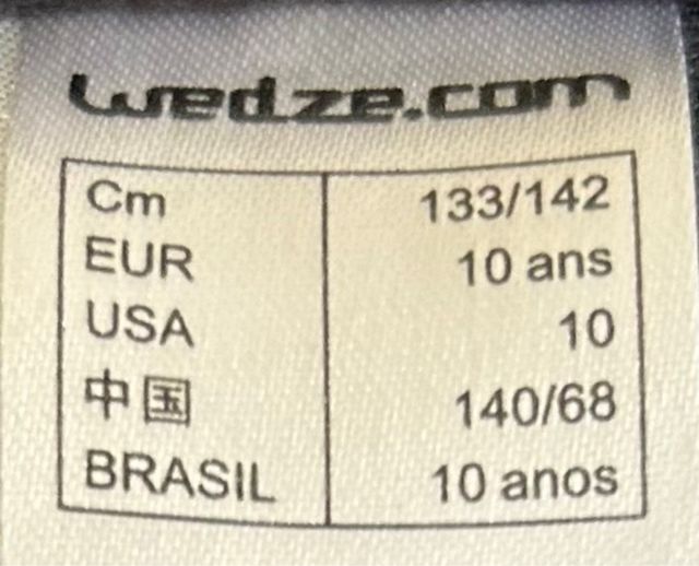 Chaqueta de nieve infantil