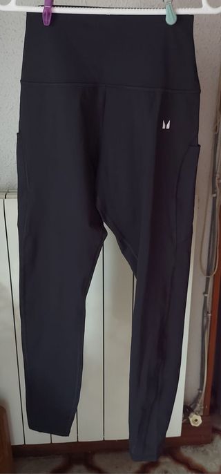 Leggings MyProtein Tiro Alto Negros