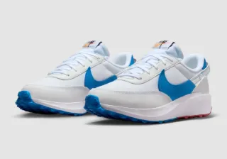 Zapatillas Nike Waffle One Azul Blanco Original