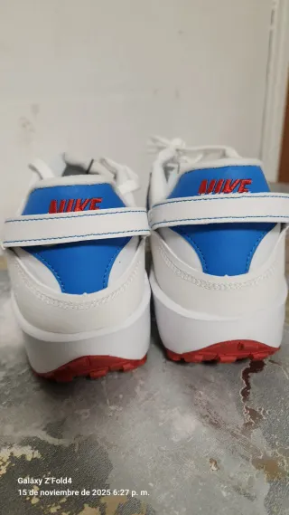 Zapatillas Nike Waffle One Azul Blanco Original