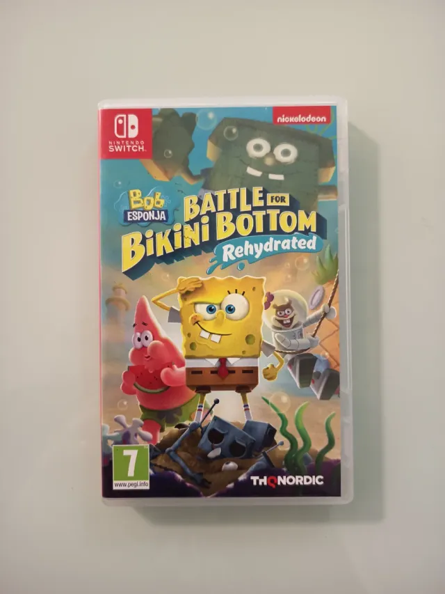 Bob Sponge Battle for Bikini Bottom Rehydrated per Nintendo Switch