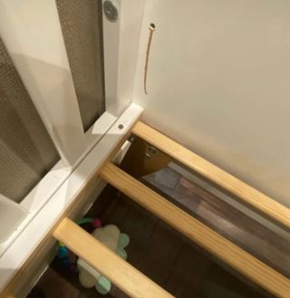 Pack bebé: cuna + colchón + barandilla + silla coc