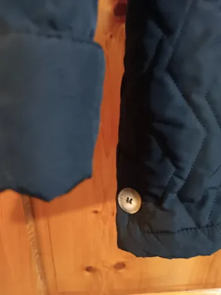 Giacca imbottita con collo pelliccia