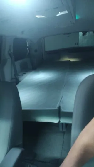 Estructura Cama Camper + 2 colchones desmontable