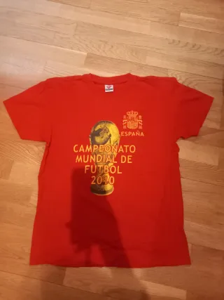 Camiseta España Mundial Fútbol 2010