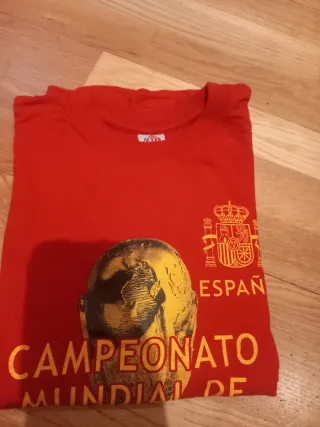 Camiseta España Mundial Fútbol 2010