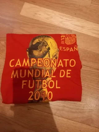 Camiseta España Mundial Fútbol 2010