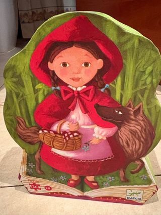Puzzle Caperucita Roja 26 piezas Djeco