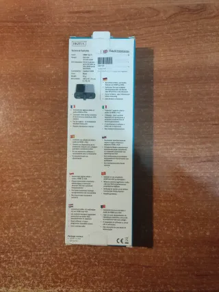 DIGITUS DA-70461 Convertidor HDMI a VGA Negro