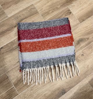 Bufanda rayas oversize Mango