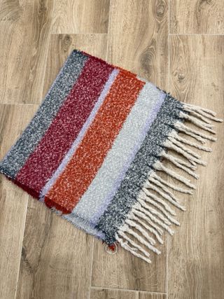 Bufanda rayas oversize Mango