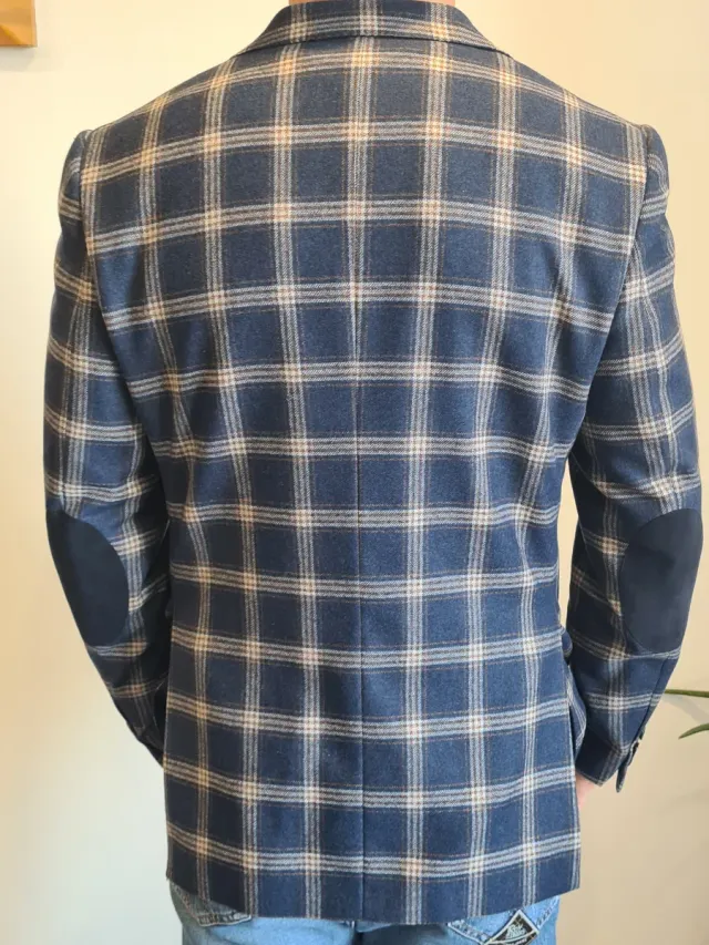 Giacca uomo sartoriale lana vergine