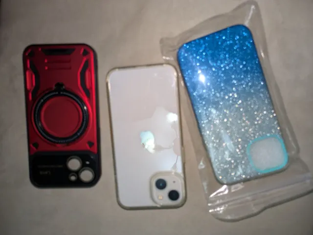 iPhone 13 128GB Blanco + Fundas y cristal instalad