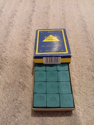 Caja de Tiza/Geeso para Billar TUNGHO 12 Unidades