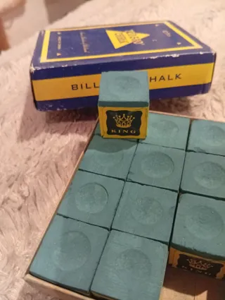 Caja de Tiza/Geeso para Billar TUNGHO 12 Unidades