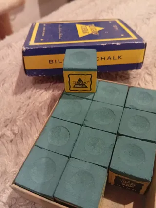 Caja de Tiza/Geeso para Billar TUNGHO 12 Unidades
