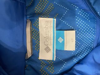 Conjunto de esquí Columbia 4 años