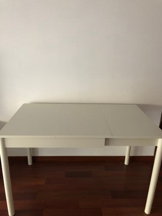 Mesa Ikea Tonstad extensible 80/120x70 blanca