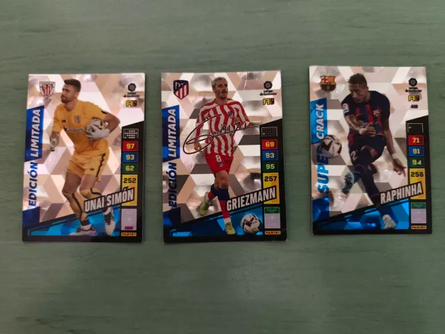 Cartas Futbol AdrenalynXL 17-18 19-20 20-21 22-23