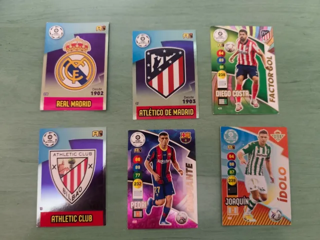 Cartas Futbol AdrenalynXL 17-18 19-20 20-21 22-23