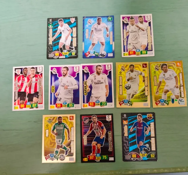 Cartas Futbol AdrenalynXL 17-18 19-20 20-21 22-23