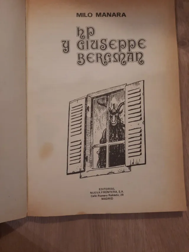 H.P. y Giuseppe Bergman