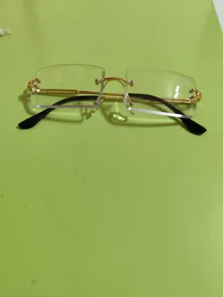 Occhiali da vista EKAA senza montatura oro/nero