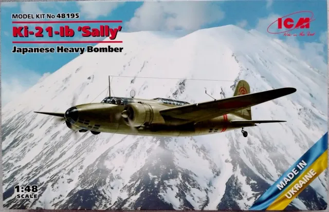 Maqueta Ki-21-Ib Sally Japanese bomber ICM #48195