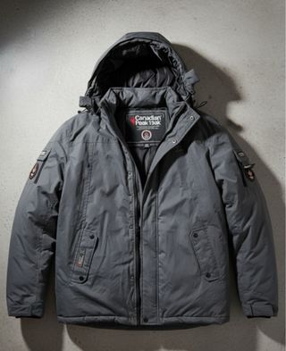 Plumífero Canadian Peak Gris Talla L