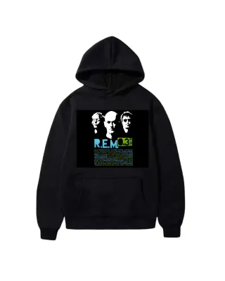 Sudadera R.E.M. Negra