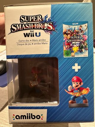 Super Smash Bros. Wii U + Amiibo Mario