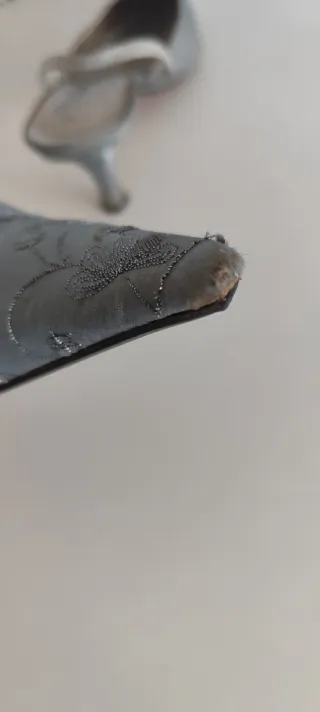 Scarpe da sera argentate