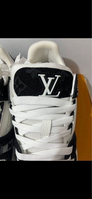 Sneakers Louis Vuitton Trainer Bianche e Nere