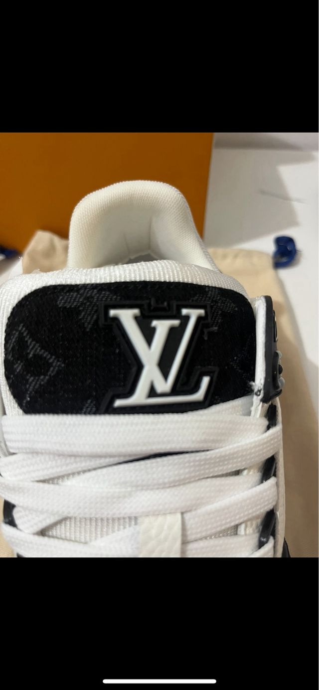 Sneakers Louis Vuitton Trainer Bianche e Nere