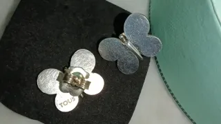 Pendientes mariposa plata Tous