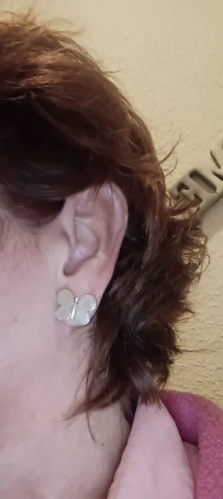 Pendientes mariposa plata Tous