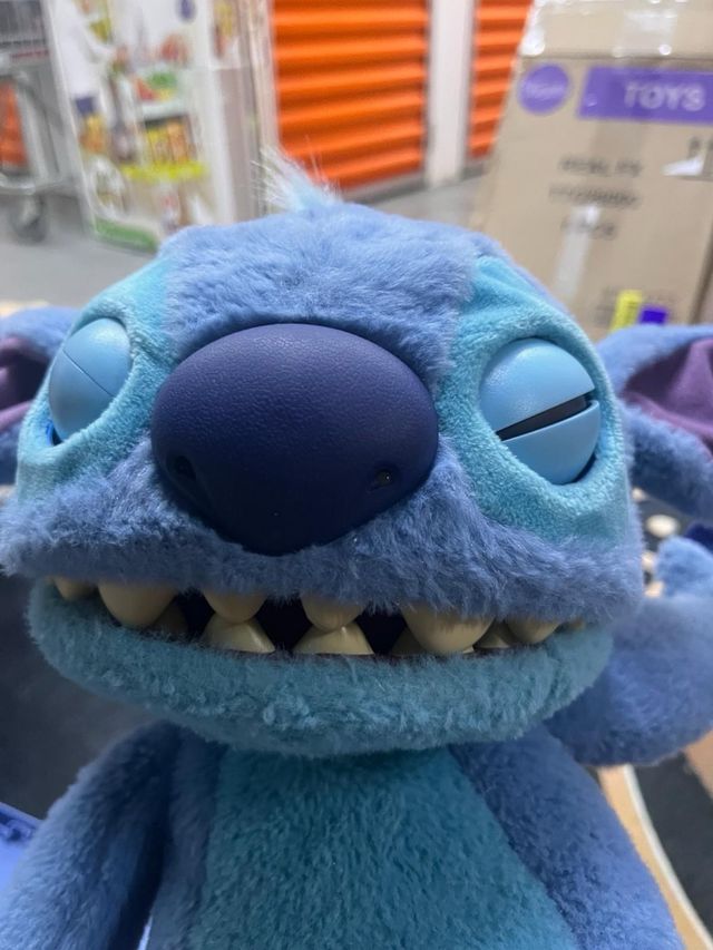 Stitch Puppetronic 45 cm interactivo (ojo con fall