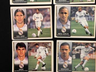Lote 11 Cromos Real Madrid C.F. 98-99