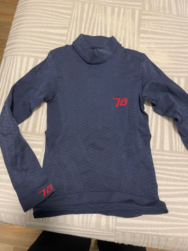 Camiseta térmica Hoko azul T8 niño