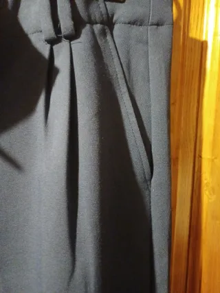 Pantalones de traje azul