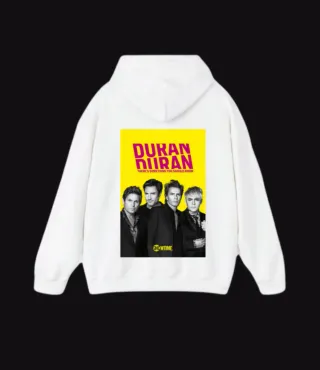 Sudadera Blanca Duran Duran Showtime