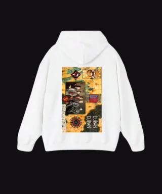 Sudadera Blanca Duran Duran Showtime